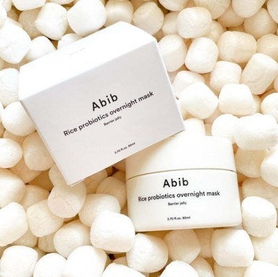 Abib Rice Probiotics Overnight Mask Barrier Jelly 80ml/Korean Cosmetics, Kbeauty