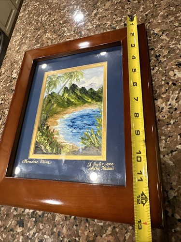 “Paradise Vision" by Maui Artist JA Taylor (Julie Taylor) Framed/ Signed Print - Picture 6 of 12