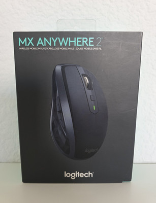 Logitech MX Anywhere 2 Maus kabellos Bluetooth/USB Laser schwarz inkl. Empfänger
