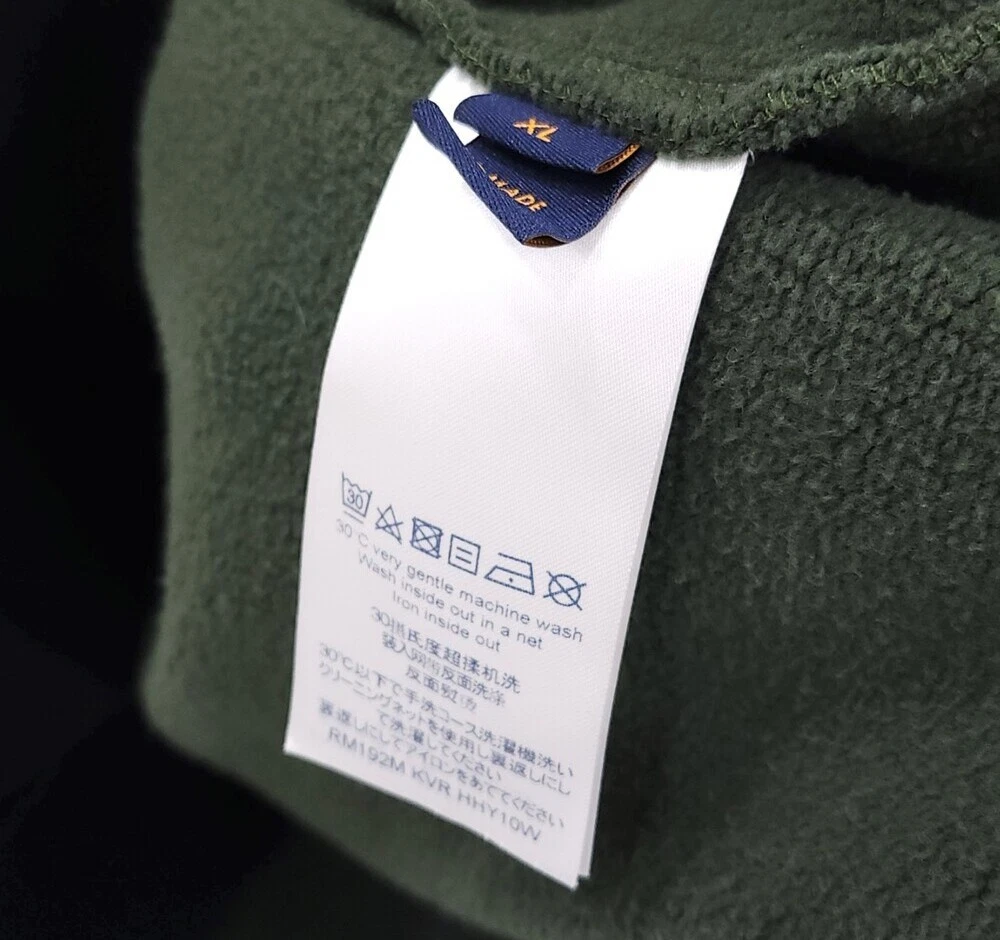 LOUIS VUITTON（LV） T shirt Louis Vuitton con cappuccio mezza zip tasca 3D 129622467