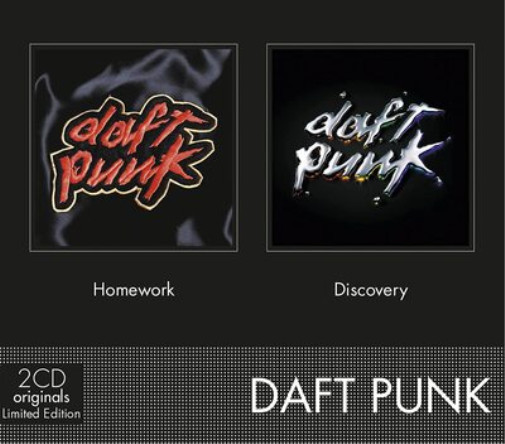 Лимитированный альбом Daft Punk Homework/Discovery (CD)