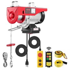 Vevor Electric Hoist Crane Winch 1320 Lbs 328 Ft Wireless 14 Ft Wired Remote Vevor Electric Hoist Crane Winch 1320 Lbs 328 Ft Wireless 14 Ft Wired Remote