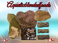 62-Piece Freshwater Shrimp Kit ,Shrimp Food,Cholla Wood,Betta,Catappa,Alder,SK12