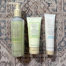 Mary Kay Satin Hands Set White Tea  Citrus Shea Butter Cream Scrub  Softener