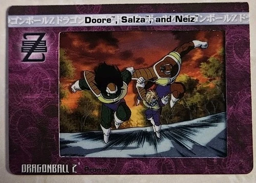 2002 ArtBox Dragonball Z FilmCardz Promo Card #P2 Doore, Salza, and Neiz