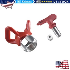 Airless Spray Gun Tips 517 Red Paint Sprayer For Titan Wagner Sprayer Gray