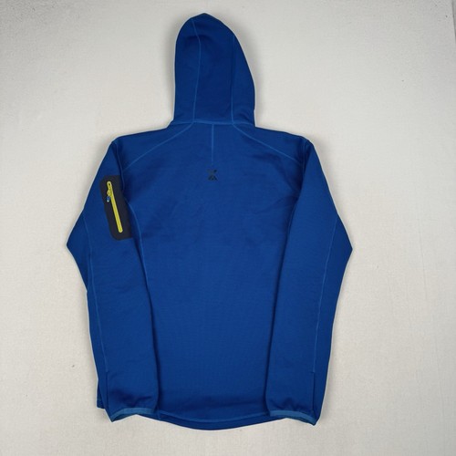 Berghaus Extrem Pravitale 2.0 Fleece Jacket Blue Hooded Hiking - Mens Small - Picture 8 of 10