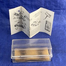 Aurora T-Jet HO Scale Slot Car Case With Spunge And Papers Vintage