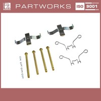 Haltestift + Federblech Bremsbelag FüR Porsche 924 Turbo 924S 944 -'89 Vorne