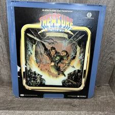 Rare Vintage RCA Selectavision CED Disc Treasure of the Four Crowns Movie