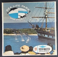 Sea Life Park Hawaii View Master Packet A130 3 Reel Set Complete
