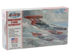 Atlantis Toy and Hobby Inc. Northrop® F-89D Scorpion® 1/77 Plastic Model Kit