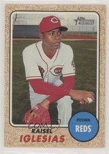 2017 Topps Heritage High Number Raisel Iglesias #619 g6p