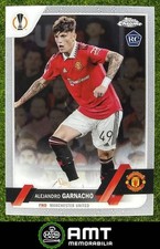 Alejandro Garnacho RC 2022-23 Topps Chrome UEFA CC Manchester United #50
