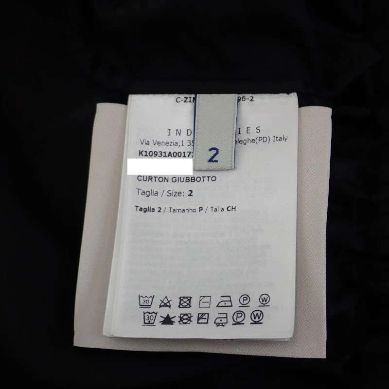 MONCLER Curton Peplum Hooded Nylon Jacket Black Size 2 Women's ISY thumbnail 5