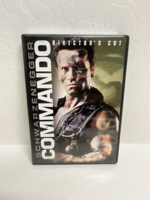 Commando (Director's Cut) DVD 1985 Clean Mint Condition w/ Insert Arnold
