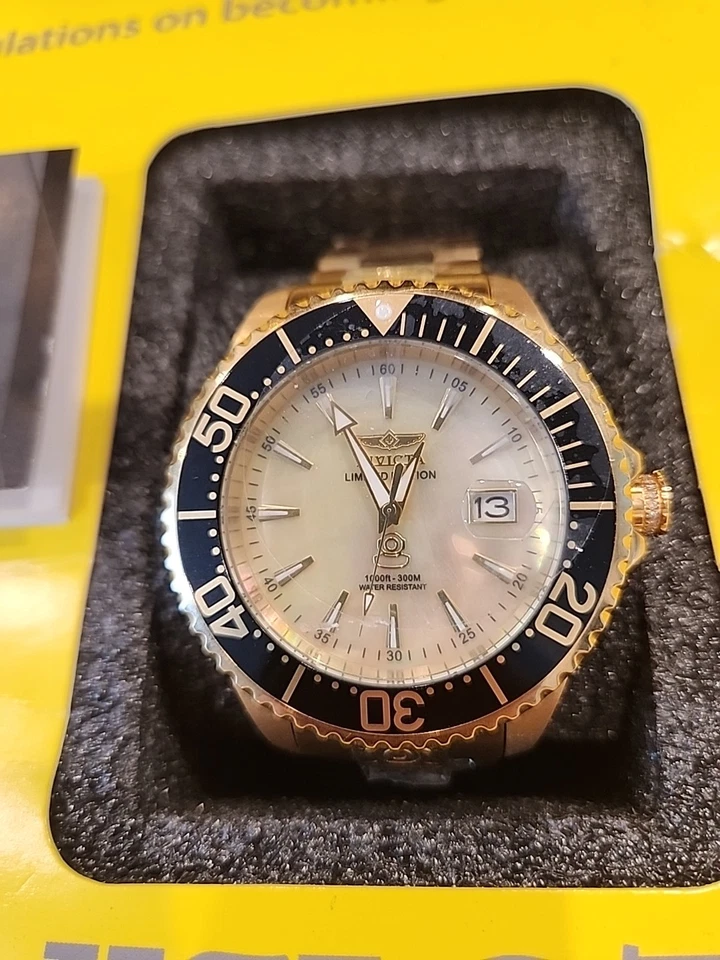 Invicta ограниченного тиража Grand Diver 300 метров автоматический номер 66 из 2000 - Изображение 2 из 4