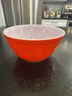 Vintage Pyrex Nesting Mixing Bowl 1.5 qt Red#402