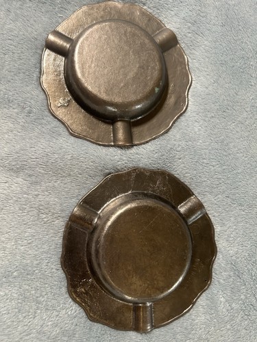 Vintage 1986 Centennial STATUE OF LIBERTY Antiqued Metal Copper Ashtray Made USA - Picture 3 of 4