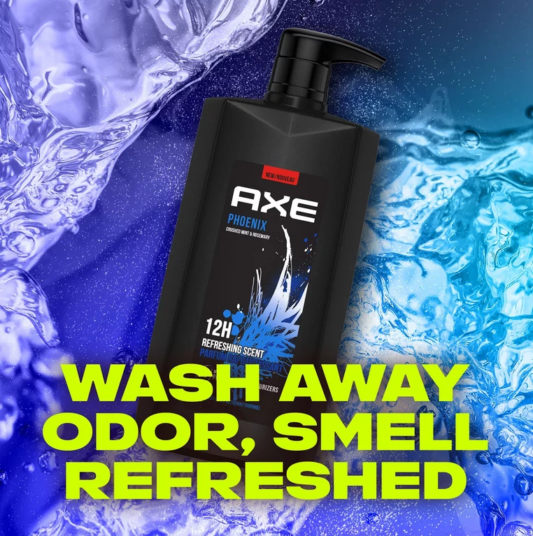 Средство для мытья тела для мужчин с насосом AXE Phoenix, 28 жидк. унций, 6 шт. - Изображение 4 из 4