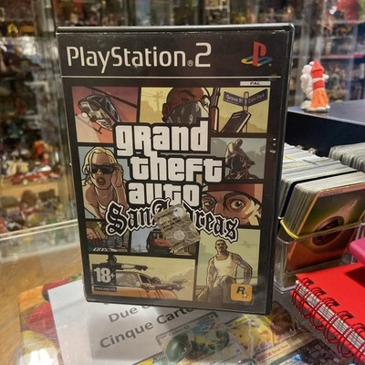 Grand Theft Auto San Andreas PlayStation 2 PS2 Game No Map
