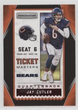 2016 Panini Rookies & Stars Ticket Masters Jay Cutler #17 5ta