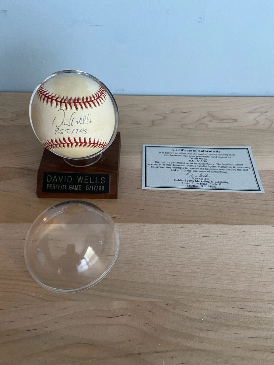 た*か様 David Wells（デビット・ウェルズ）サインボール David Wells Original Autographed Baseball MLB Balls for sale | eBay