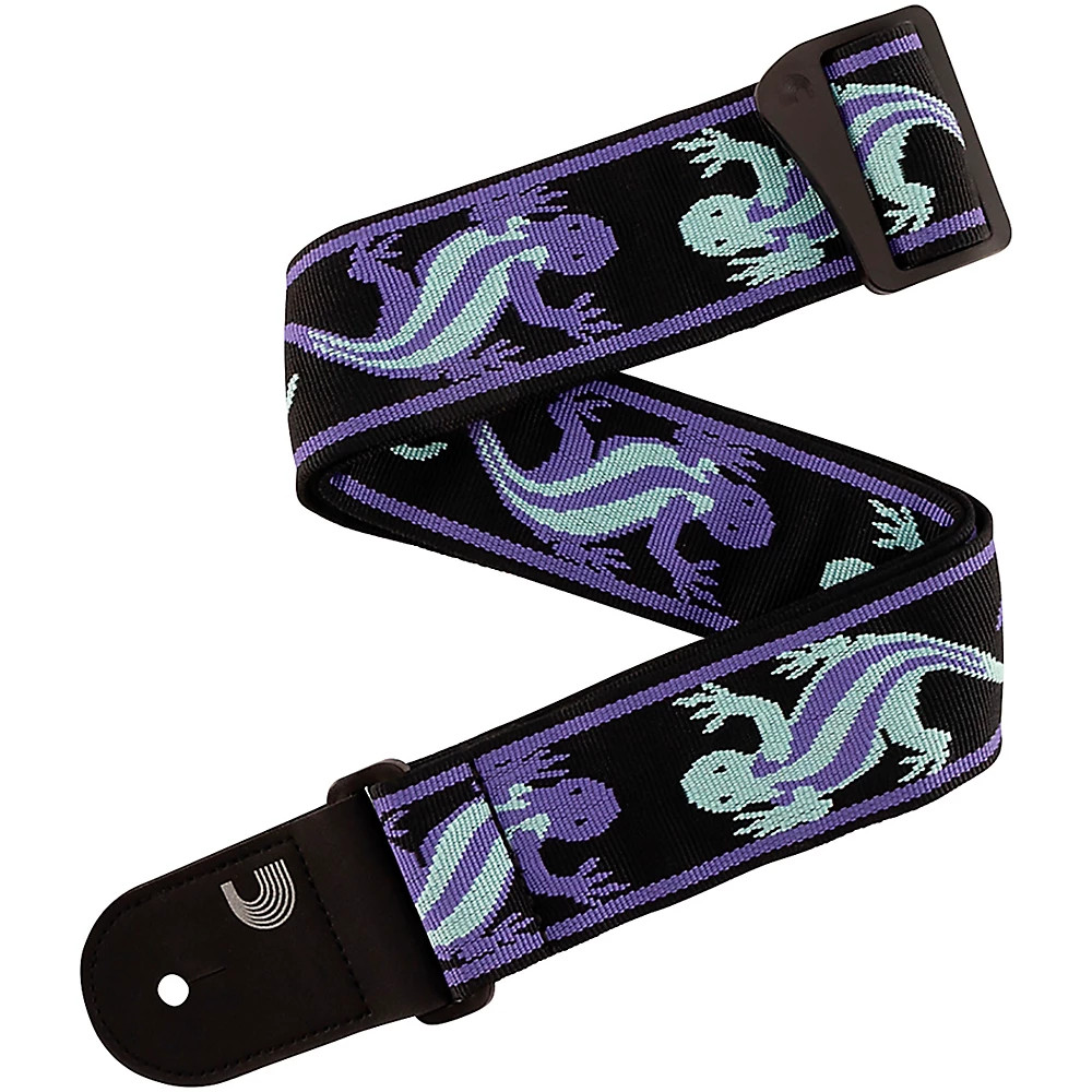 DAddario Vintage Planet Waves Lizards Guitar Strap Blue 4990₽