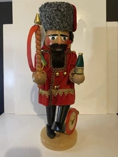 Steinbeck Hungarian Soldier Music Box Nutcracker 