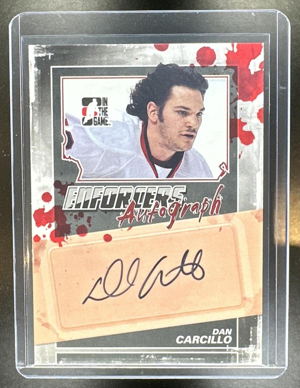 Dan Carcillo #A-DC 2011-12 In The Game Broad Street Boys Hockey Autographs Black