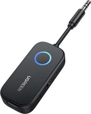 UGREEN Bluetooth 5.3 Transmitter Empfänger, 28h lange Spielzeit, Dual Connection A