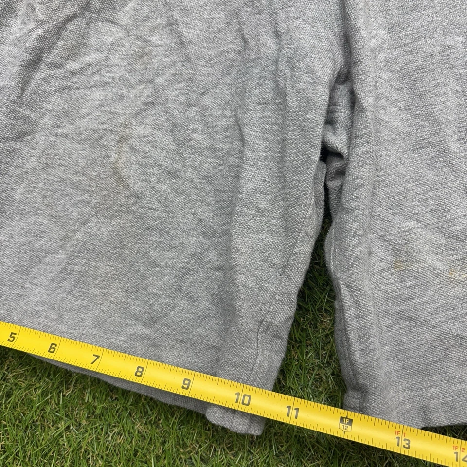 Bermuda Polo Ralph Lauren Masculina Grande Pônei Grande Cinza Poliéster Lounge Sem Cordão - Imagem 3 de 4