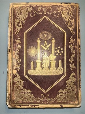 Masonic Offering For 1851 Hardcover John Perry And Paschal Donaldson