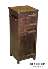 Antique Arts & Crafts / Mission Oak Lakeside Craft Shops Smoking Stand / Table