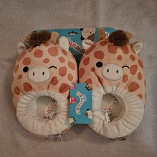SQUISHMALLOWS GIRAFFE Children's Slippers SIZE 13/1 New With Tags