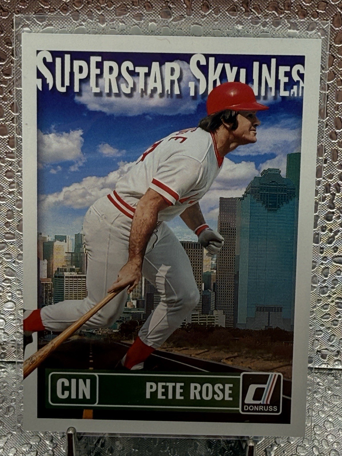 2023 Donruss Baseball Superstar Skylines Pete Rose SKY4 Cincinnati Reds