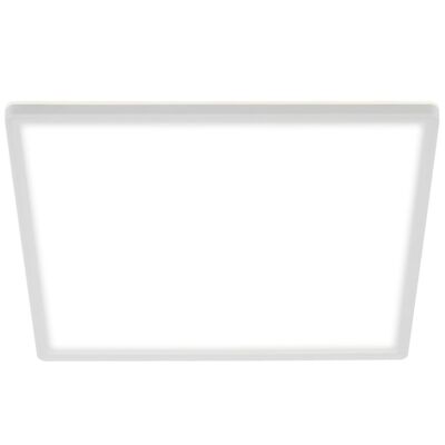 LED Panel Decken Leuchte flach Hintergrundbeleuchtung Effekt Wohnzimmer neutralweiß Leuchte