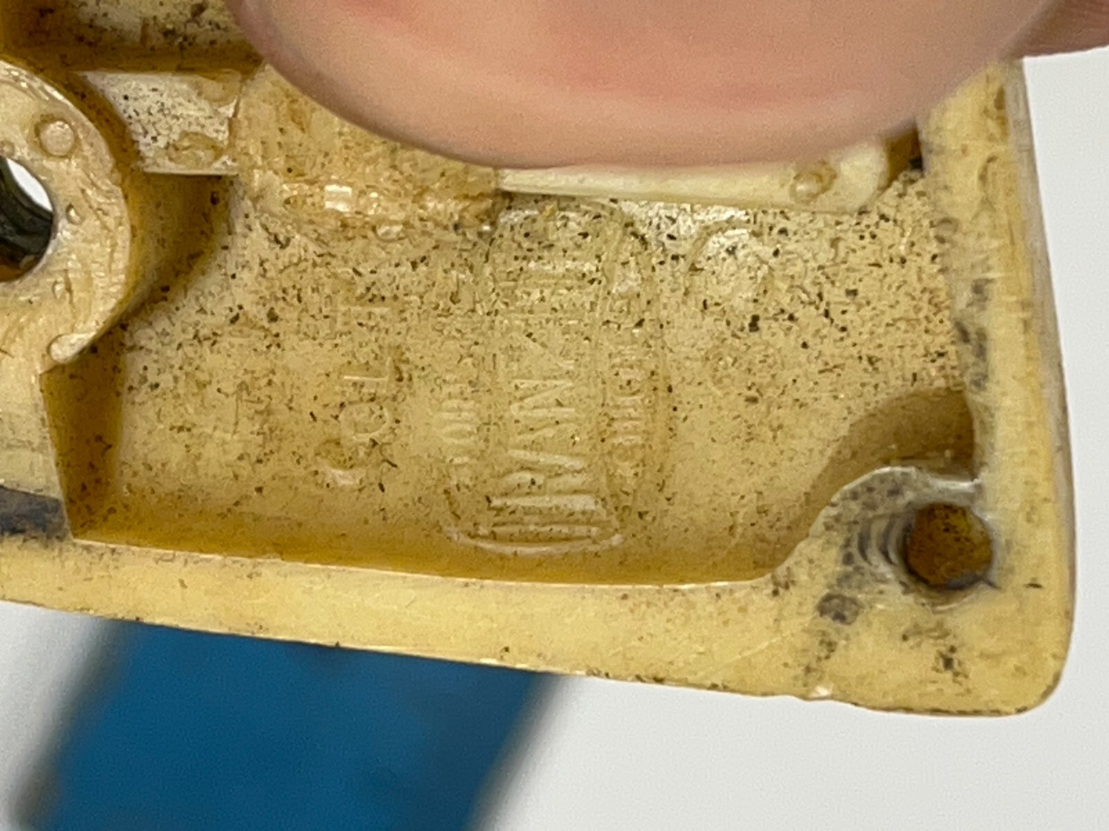 Original Colt Pistol Grip Salvage Gun Part Ivory eBay