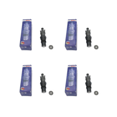 4x Düsenstock 155Bar von BOSCH für VW T3 1.6 TD JX AAZ 068130201B 0986430080