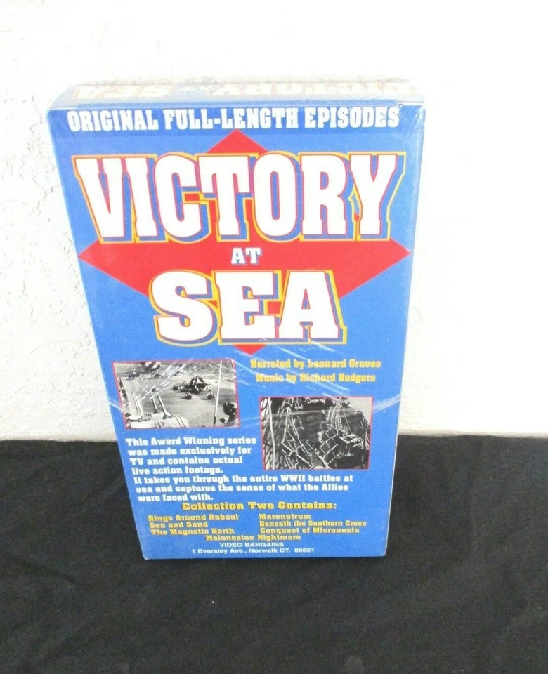 Victory at Sea Collection (VHS Brand New) WWII Battles, Marenstrum, & More - Image 2 of 3