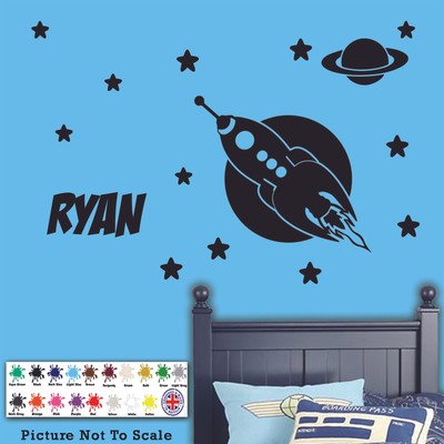 personalised name wall art