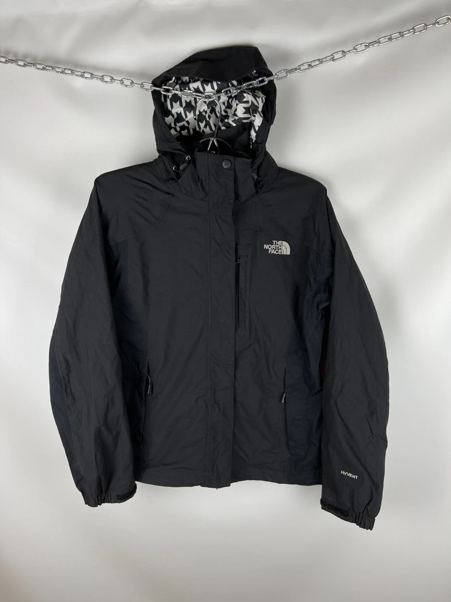 The North Face hyvent black storm jacket vintage