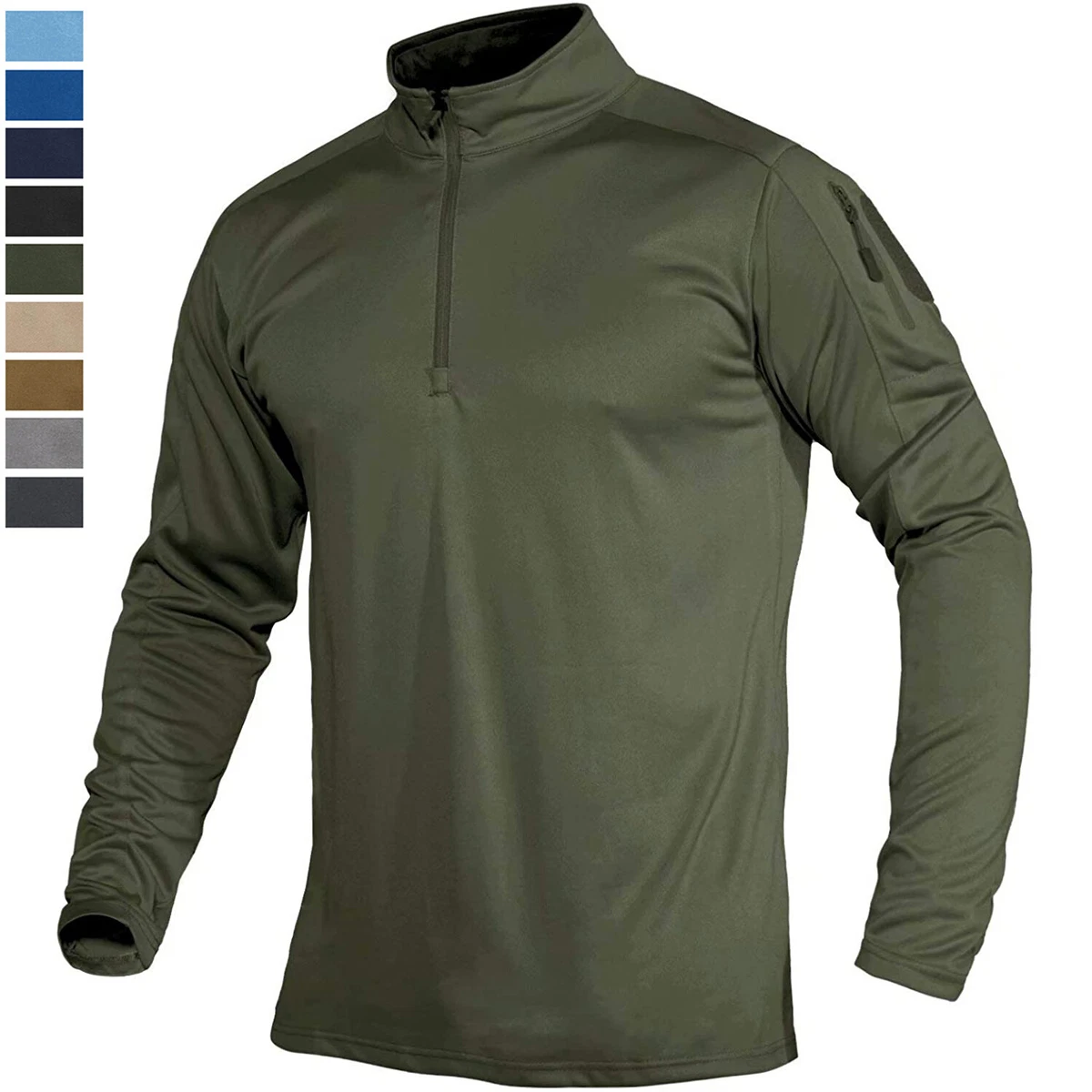 Tactical long 2025 sleeve polo