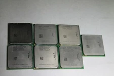 Lot of 7 AMD CPU - Athlon 64 64 x2 Sempron Phenom 