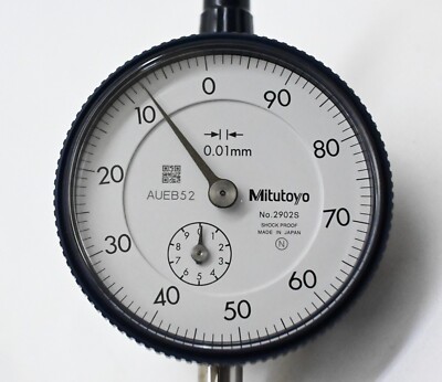Mitutoyo 2046S 0.01mm X 10mm Dial Indicator 603908307686| eBay