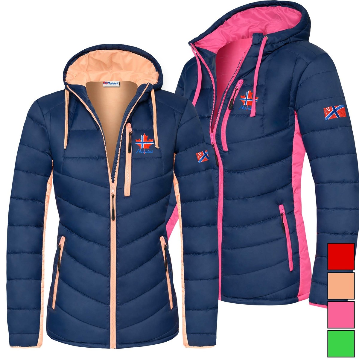 Nebulus Winterjacke Hochwertig Damen Nebulus Winterjacke MERIK