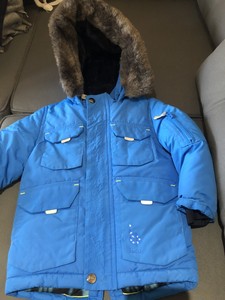 baby blue winter coat
