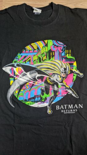 Vintage 1992 Batman Returns T Shirt DC comics