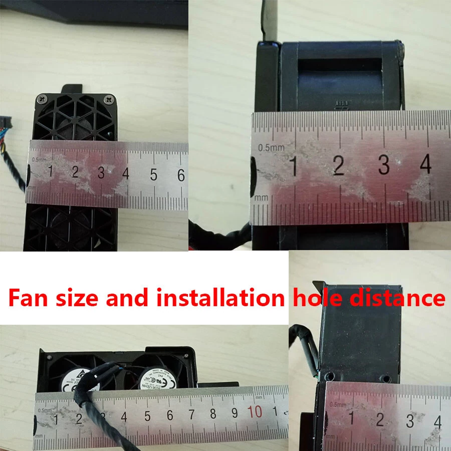 TESLA K80 P100 P40 M40 M60 graphics card cooling fan FFB03612EHN - Image 2 of 4