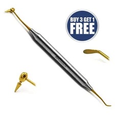 Dental Composite Instrument Titanium Gold CIG6 Plastic Filling Tool Restoratins